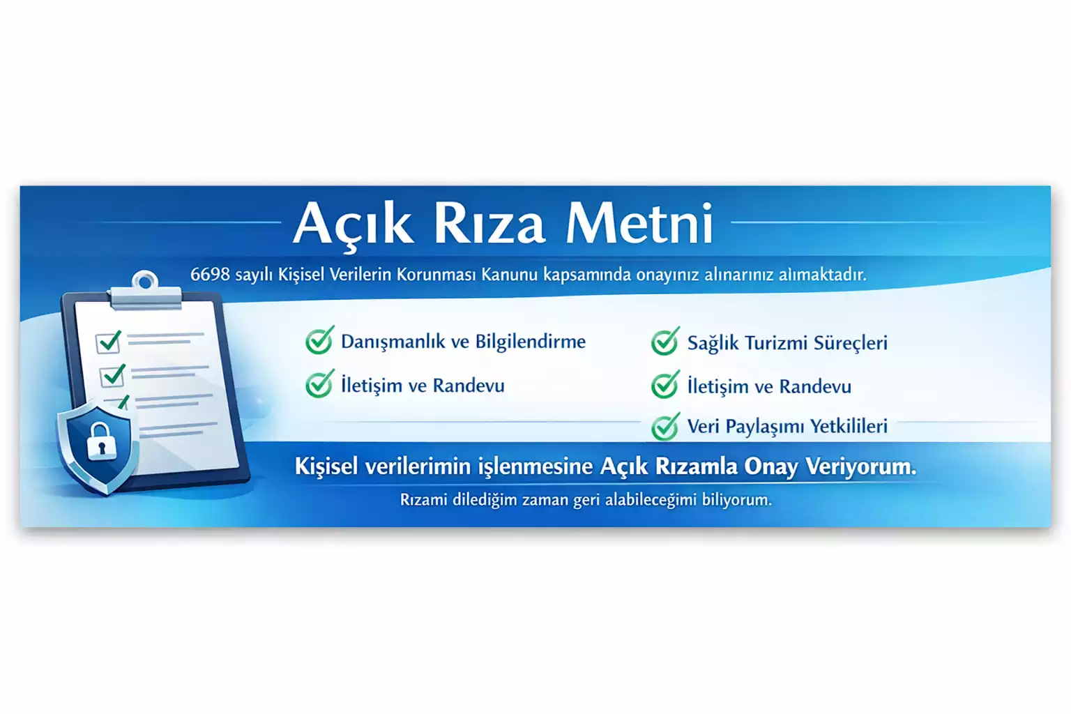 Açık Rıza Metni